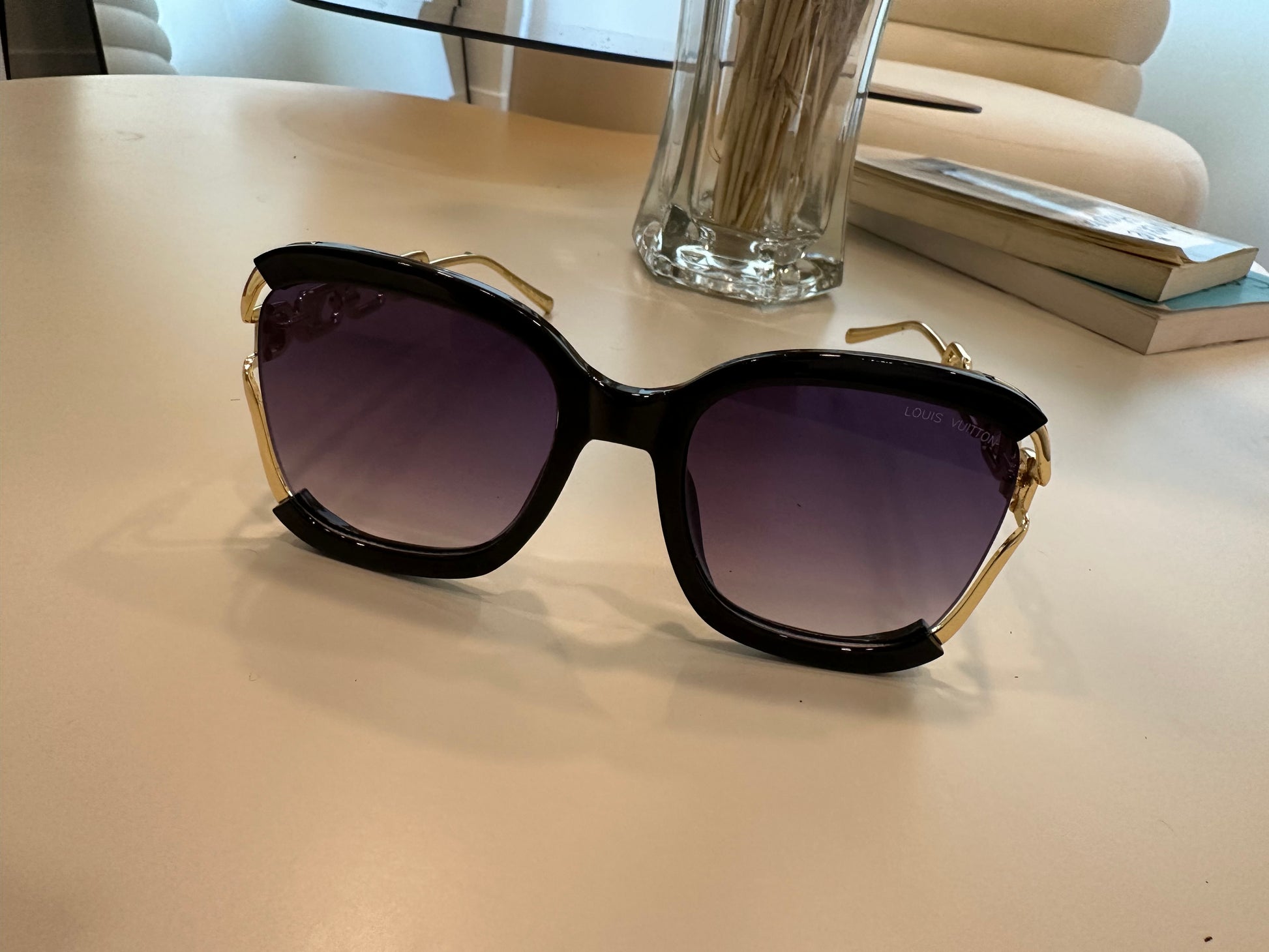 Golden glint sunglasses