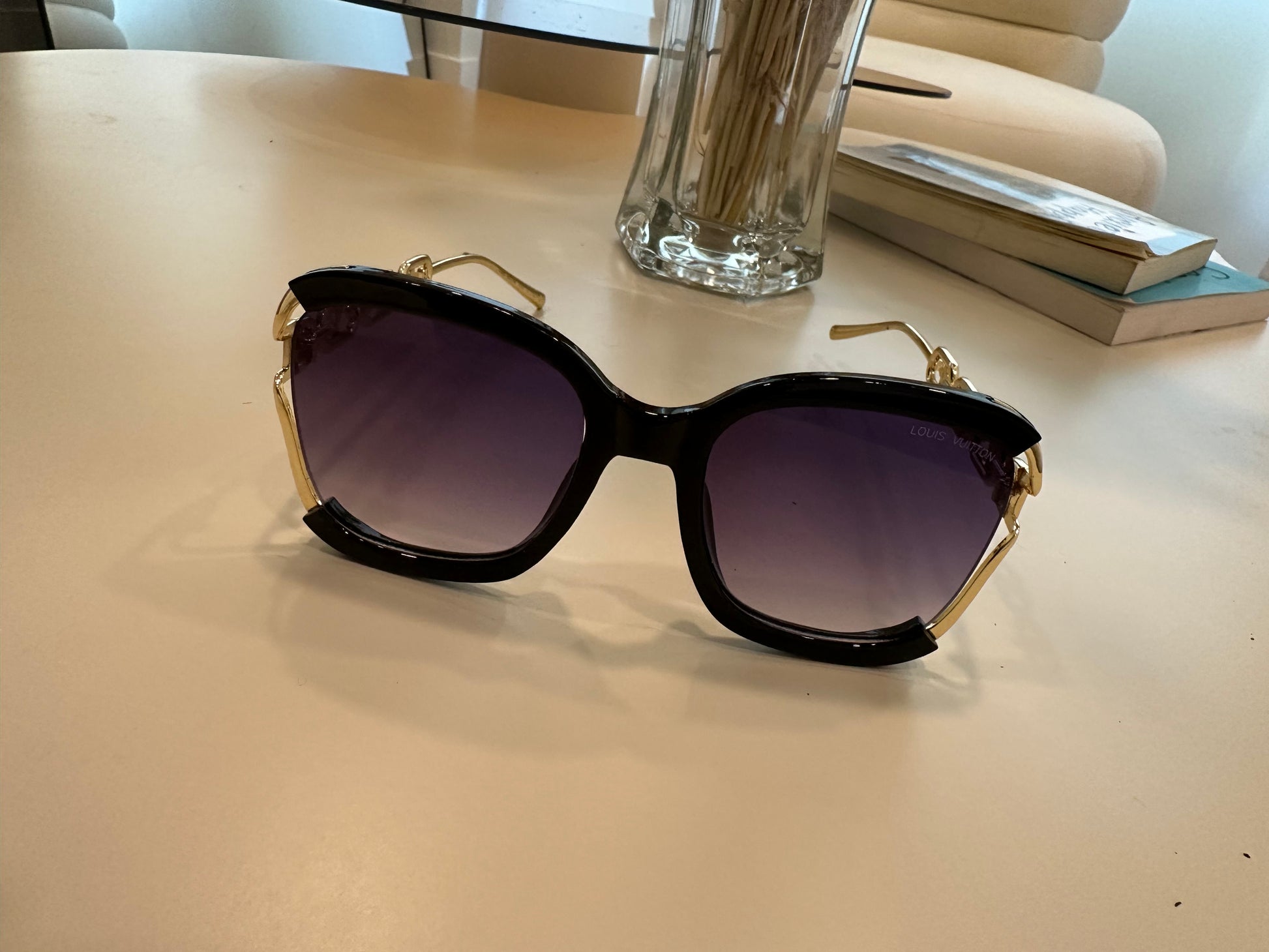 Golden glint sunglasses