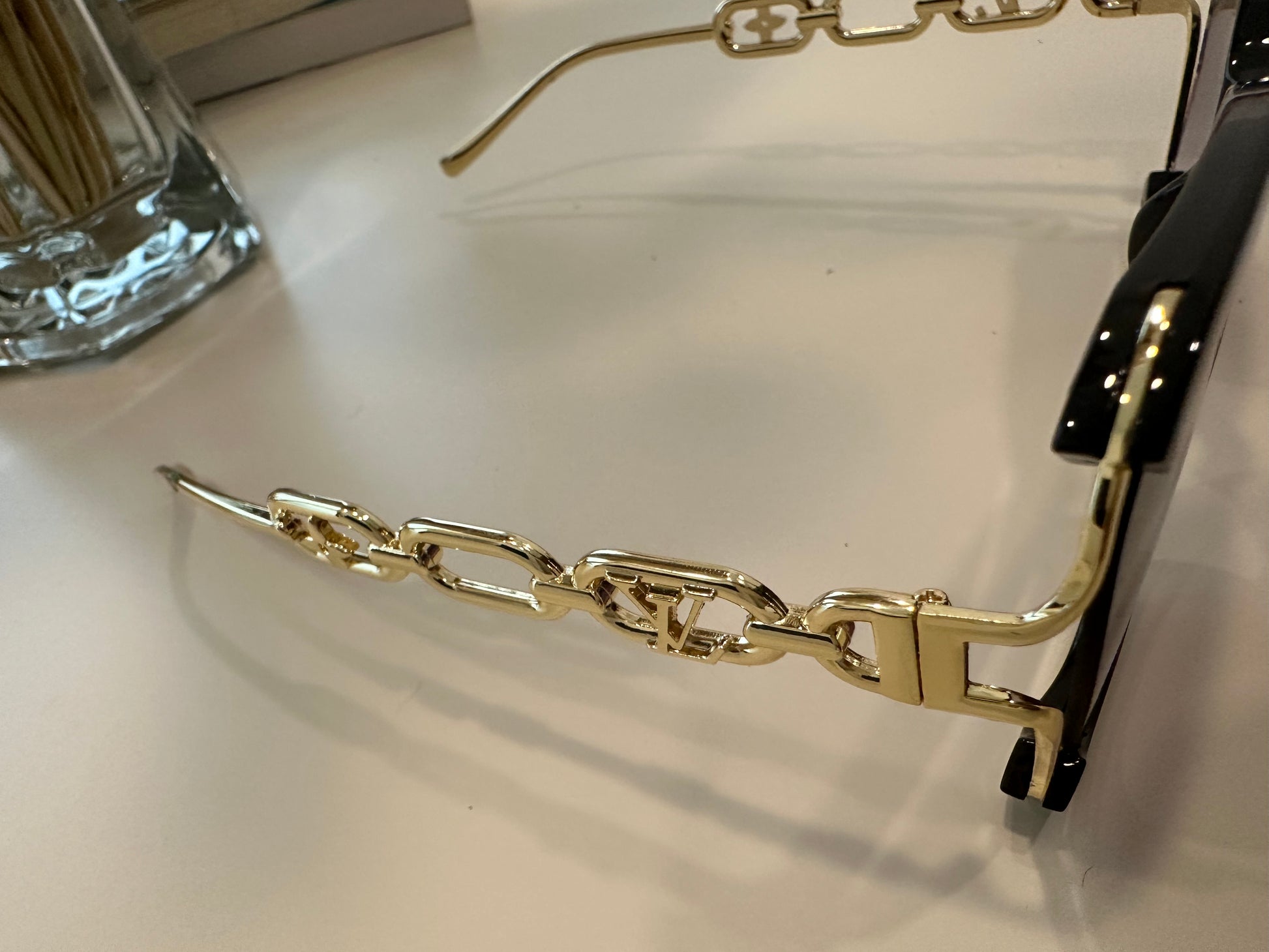 Golden glint sunglasses