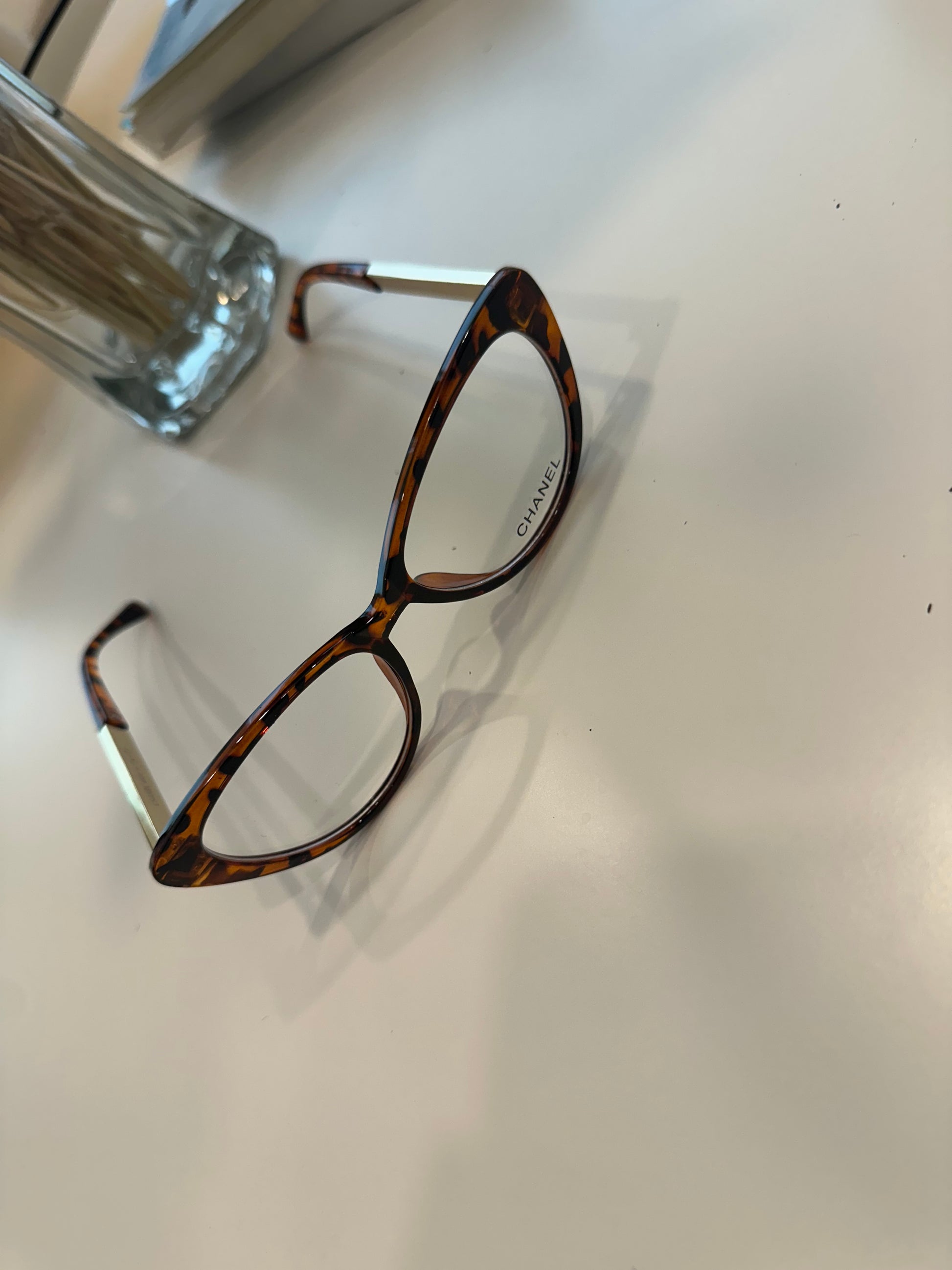 Luxe vison cat eye glass