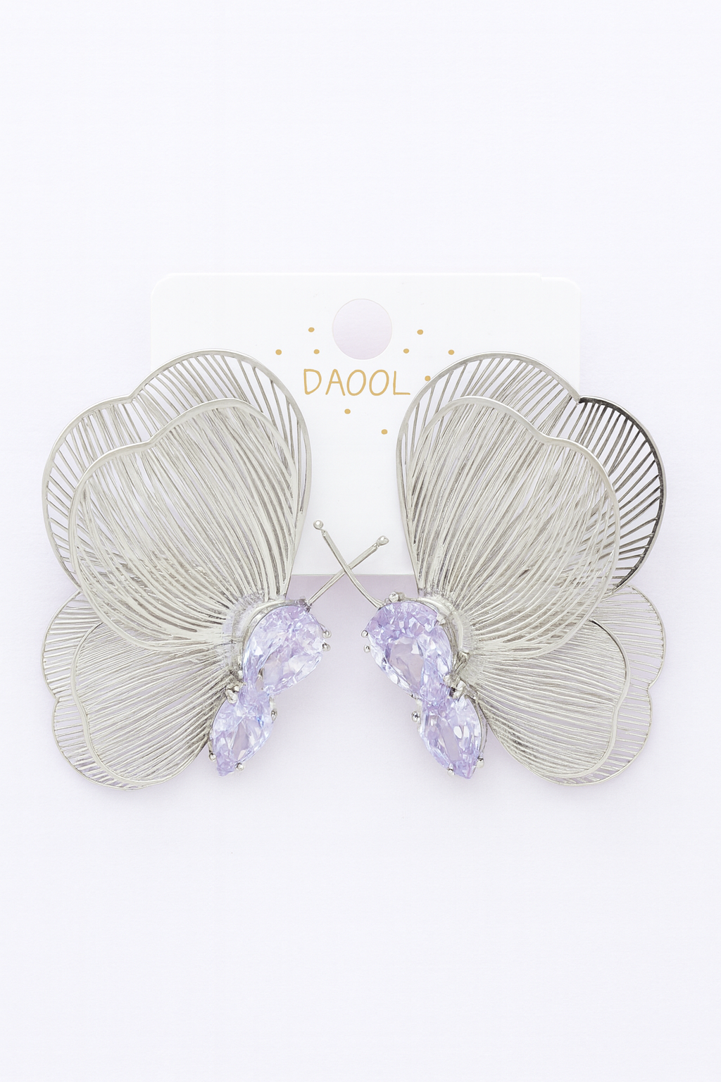 Butterfly Silver earrings