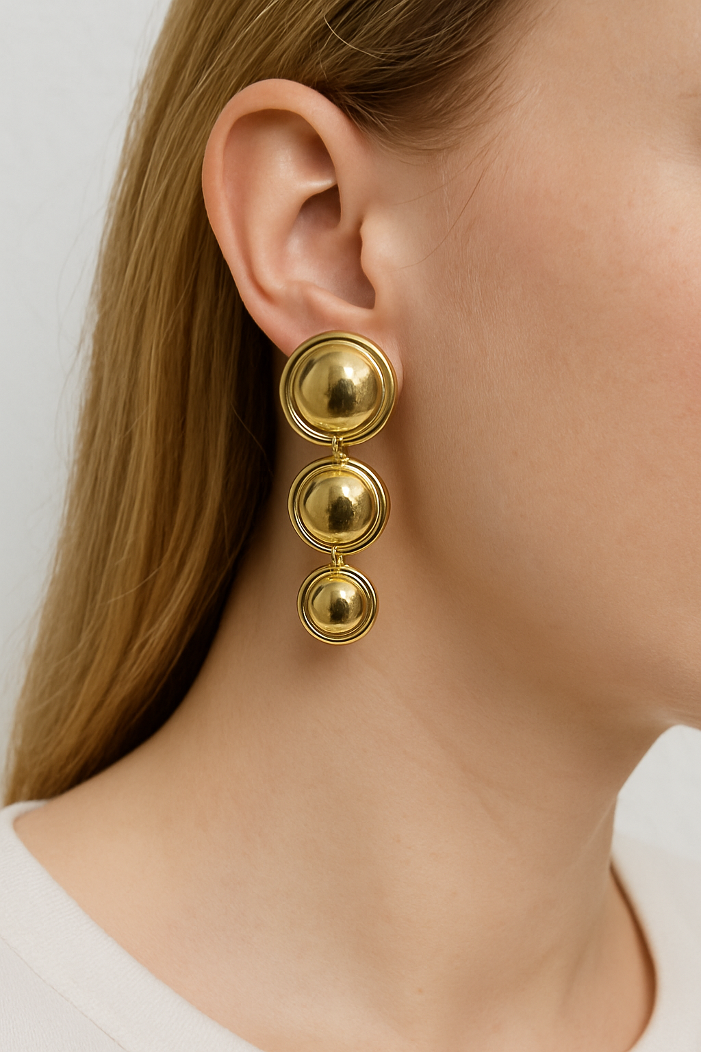 Luna Luxe Triple Drop Earrings