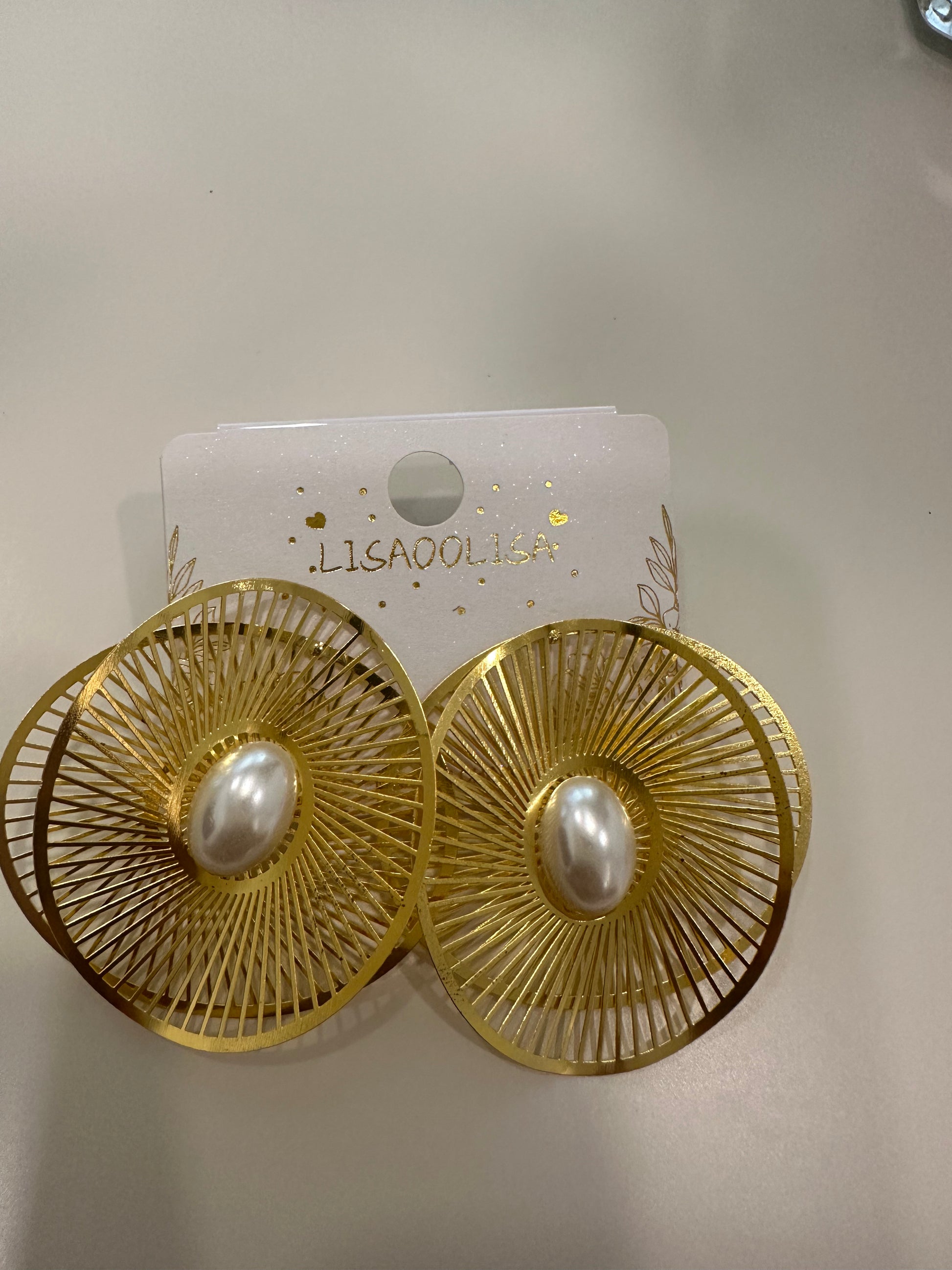 Sunburst Elegant Earrings